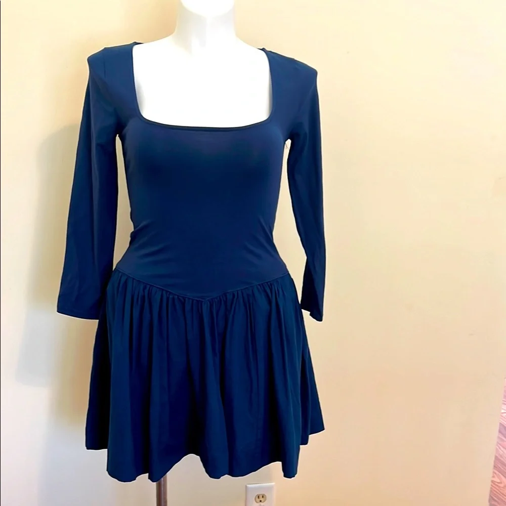 Free People flattering navy